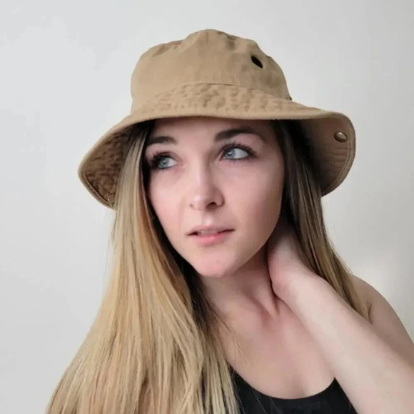 None Accessories - Khaki Bucket Gorpcore Fishing Hat